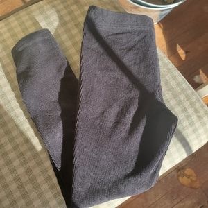 Ribbed knit leggings